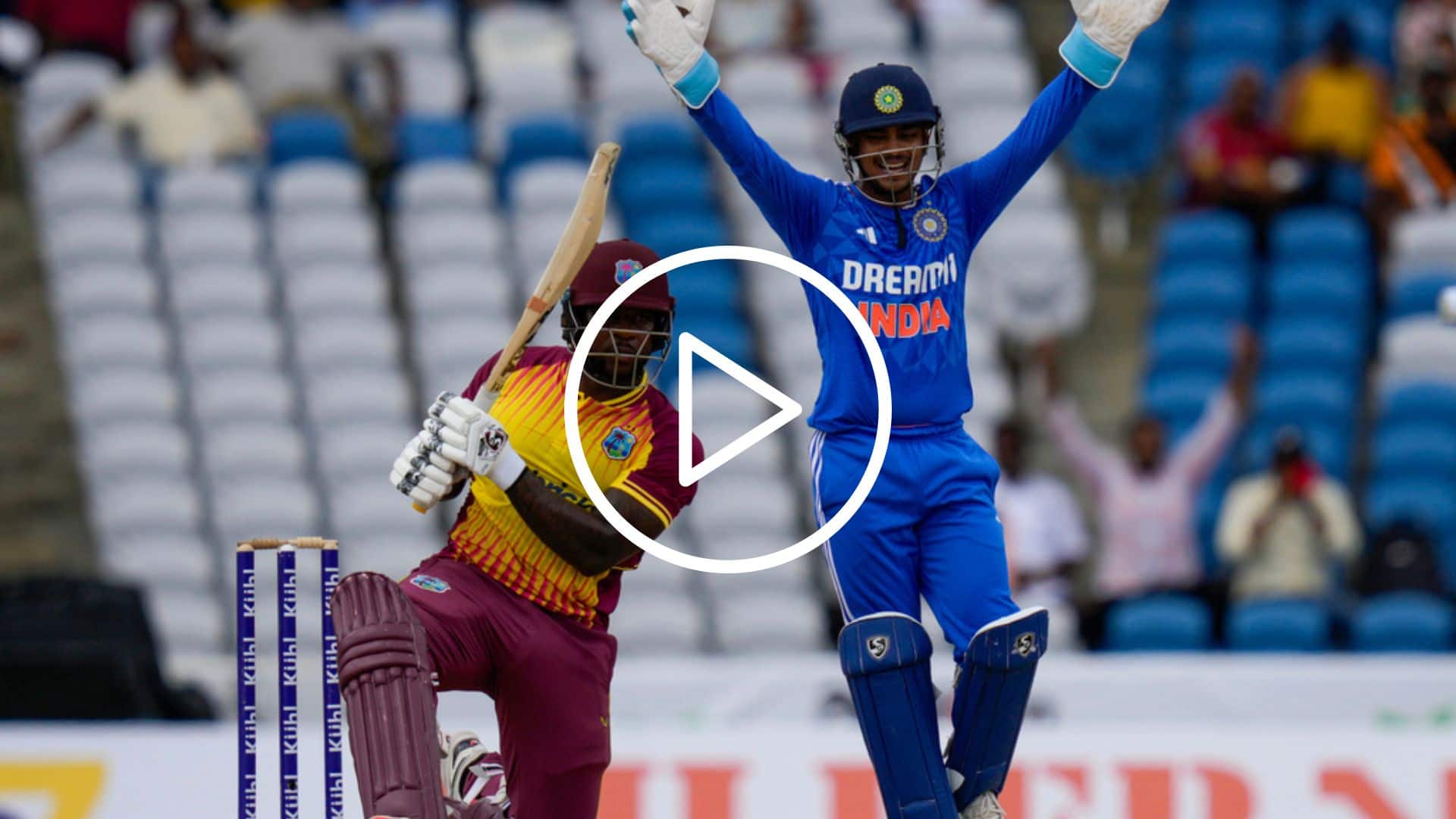 [Watch] Yuzvendra Chahal's Mighty Double Blow Rattle Windies In His First Over